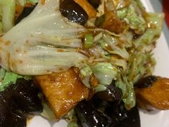 酱爆圆白菜木耳豆腐-振生清真饭店(永安道店)
