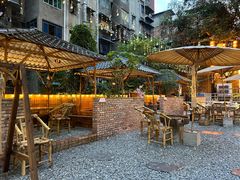 -城里小院露营火锅