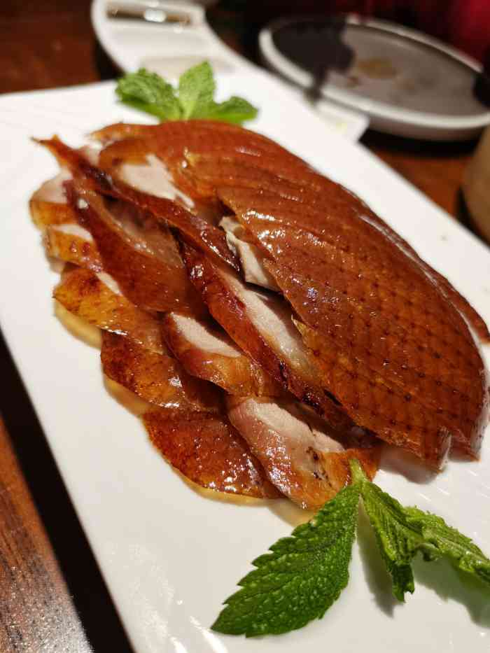 北京老铺烤鸭(高新万达店)-"一直很喜欢吃烤鸭,看到万达one有老铺烤.