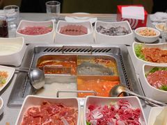 四拼锅底-海底捞火锅(海宁路店)