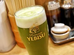 抹茶啤酒-牛カツ京都勝牛(河原町蛸薬師店)