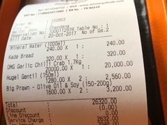 账单-Ministry of Crab(科伦坡店)