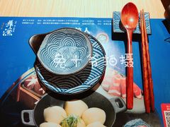 餐具摆设-舞漁日料美人胶原锅(陆家嘴中心店)