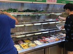 自助取餐区-晓庄学院-食堂
