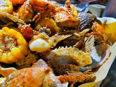 墨鱼仔-东来菜馆•手抓海鲜家常菜•海鲜锅贴(鸽子窝店)
