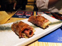 生牛肉火炙寿司-舞漁日料美人胶原锅(陆家嘴中心店)