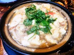 醋椒豆腐-老姑砂锅·烧烤天津菜(体北道店)