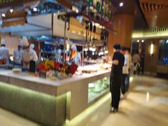 自助取餐区-杭州钱江新城万怡酒店-西餐厅