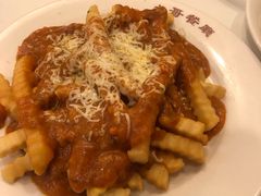 肉酱芝士焗薯条-大哥餐厅(西城花园店)