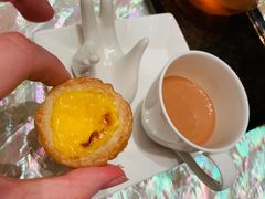 餐后葡挞配奶茶-8餐厅(新葡京酒店)