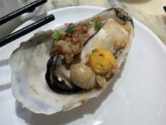 生蚝蒸鸡子小蛋-园林美食城·本土农家菜(杨和镇店)