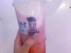 奶酪红草莓-LELECHA乐乐茶(上海五角场万达广场店)