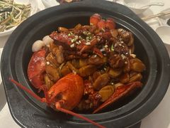 波士顿龙虾炒年糕-玫瑰厅上海菜(兴国路店)