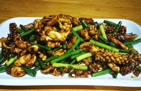 Stir-Fried Three Fresh Ingredients