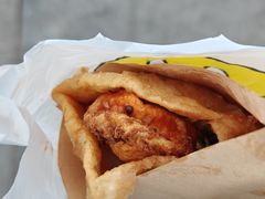 -小红车炸蛋葱油饼