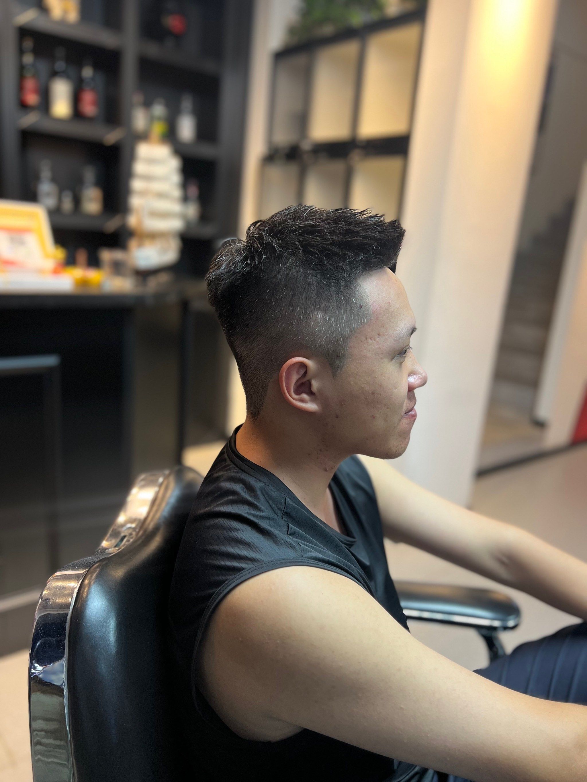 卷发型 #男士发型 #超人男士理发馆刘冬冬 #长春超人男士理发馆烫发