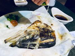 盐烤鲑鱼头-将太无二·北美传奇寿司(瑞士公寓店)
