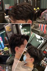 -海文先生国潮烫染男士理发馆