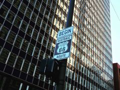 -66号公路起点牌