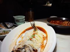 传统清蒸大白鱼-淮扬府(安定门店)