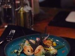 香煎扇贝配迷你混合海鲜-AZUL by FUEL蓝色·法式酒馆(琶醍店)