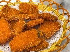 椒盐鱼排-万佛湖许老大铁锅鱼(黑金冠店)