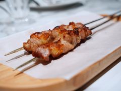只用咸盐烤的羊肉串-丝路有约·烧烤·新疆菜(万宴城店)