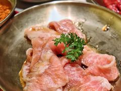 秘制猪颈肉-西塔老太太泥炉烤肉(川沙百联店)