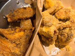 炸鸡翅一半一半-富乐满韩国正宗炸鸡韩国料理(虹泉路店)