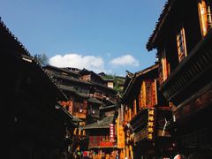 -西江千户苗寨-百年吊脚楼