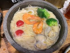 海鲜砂锅面-杜家小馆(农大店)