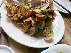 辣炒花蛤-景祥海鲜美食餐厅