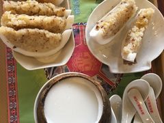 椰子饭&nbsp;椰子冻-海口骑楼小吃街