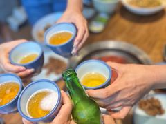 -明洞阿姨·韩式酱蟹烤肉·创意料理(三元桥店)