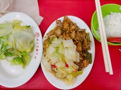 炝炒圆白菜-农园餐厅(北京大学店)