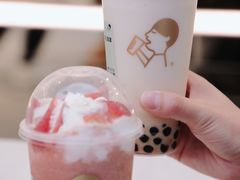 冰博克厚牛乳波波-喜茶(北京三里屯太古里店)