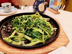 虾酱啫通菜-沙龙酒家