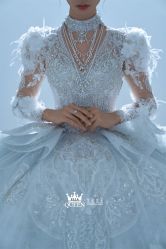点击看大图 -艾拉·女王婚纱礼服馆