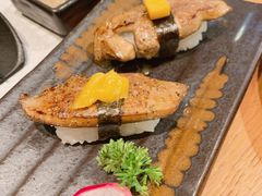 芒果鹅肝寿司-赤坂亭·M9和牛烧肉·铁板烧·日料398放题(长泰广场店)