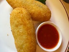蘑菇馅土豆饼-老井俄式餐厅