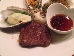 韩式烤牛肉拼烤生蚝-外滩悦榕庄·海怡西餐厅
