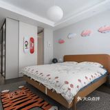 很好地成为一个隔断，隔开了卧室和浴室
