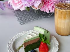 抹茶生巧蛋糕-婧湖景西餐吧