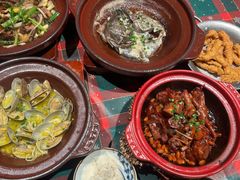 黄油焗鸦片鱼头-涌煲记·蟹煲·砂锅海鲜·煲出宁波味(天一旗舰店)