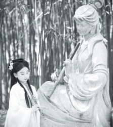 -后宫·古装汉服京剧儿童亲子全家福摄影