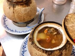 原只椰子炖竹丝鸡-達揚原味燉品(文明路店)