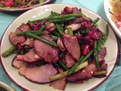 酸豆角炒腊肉-果园