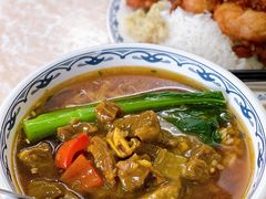 咖喱牛腩汤一丁-渔记茶餐厅(渔村店)
