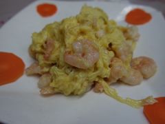 鲜虾炒蛋-凤城康记饭店