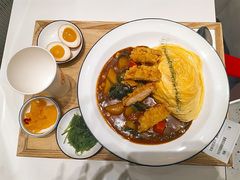 炸虾排咖喱蛋包饭-池奈·咖喱蛋包饭(熙地港店)